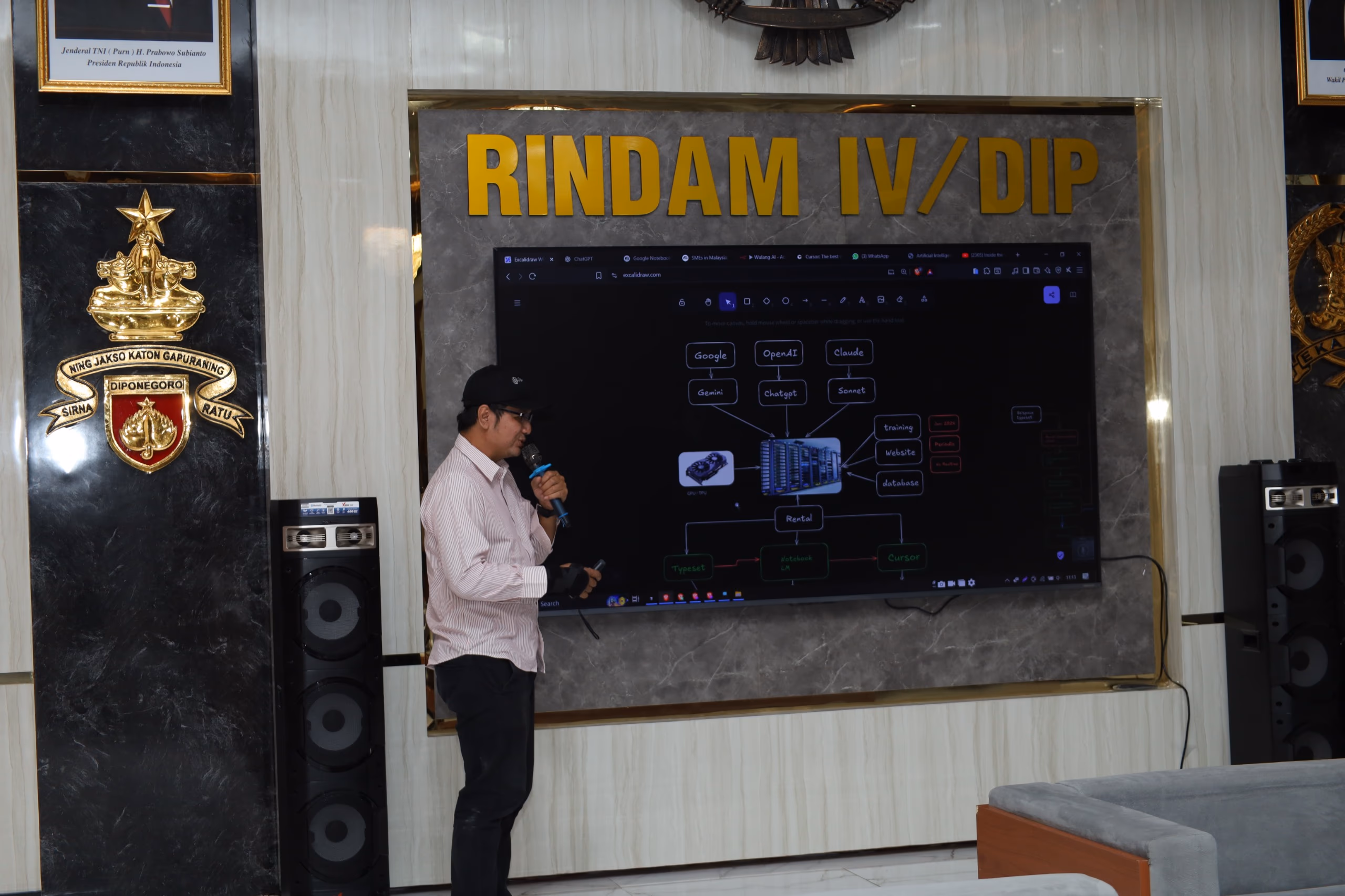 Kegiatan komunitas di Rindam IV